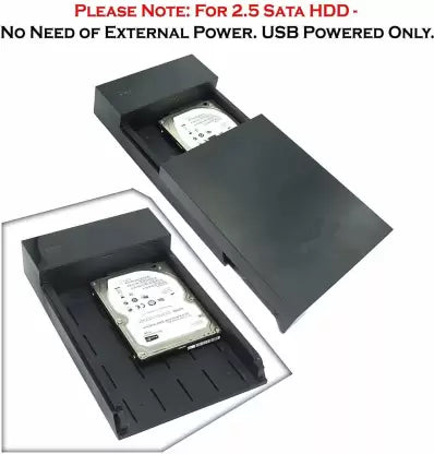 2IN1 USB 2.0 2.5"/3.5" HHD CASE 4TB TEST PASS Hard Disk Casing