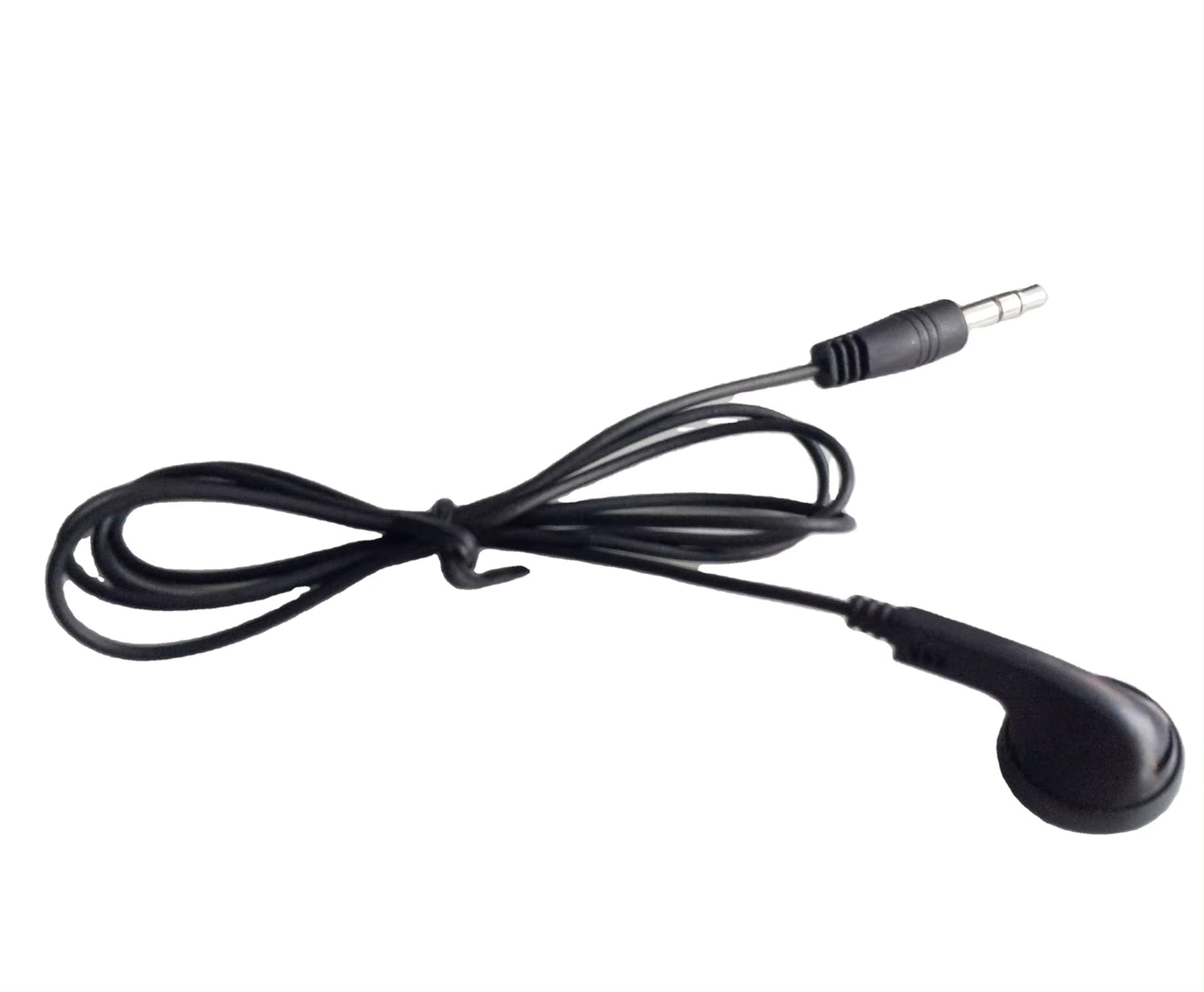 3.5mm Single Side Wired Earphone (Black)