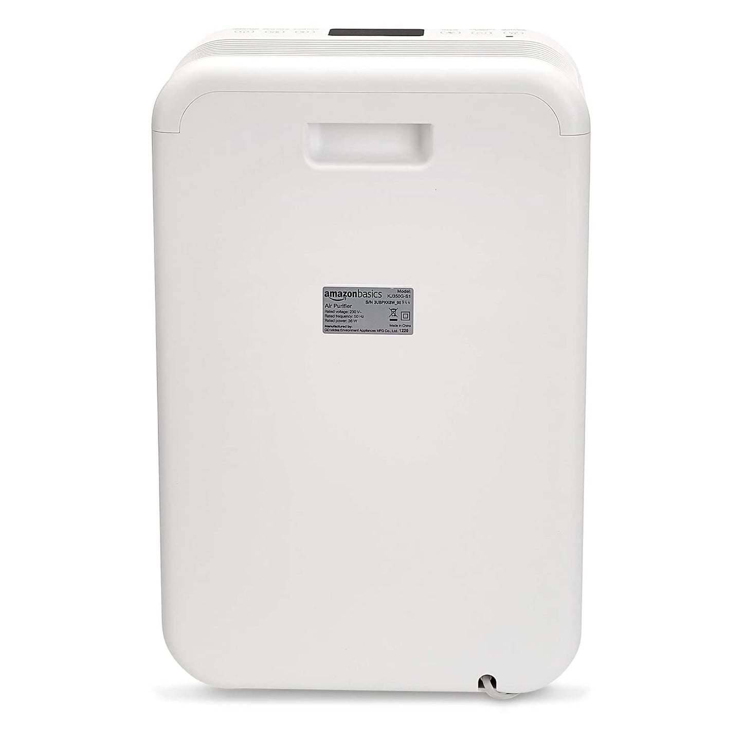 Amazon Basics Air Purifier with 5-layer Filtration and Air Quality Indicator (Activated_Carbon, White)