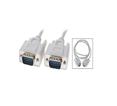 VGA Male to Male ,15-Pin Cable/Adapter for PC, Monitor, Projector, Laptop, TV, LCD/LED - 3M