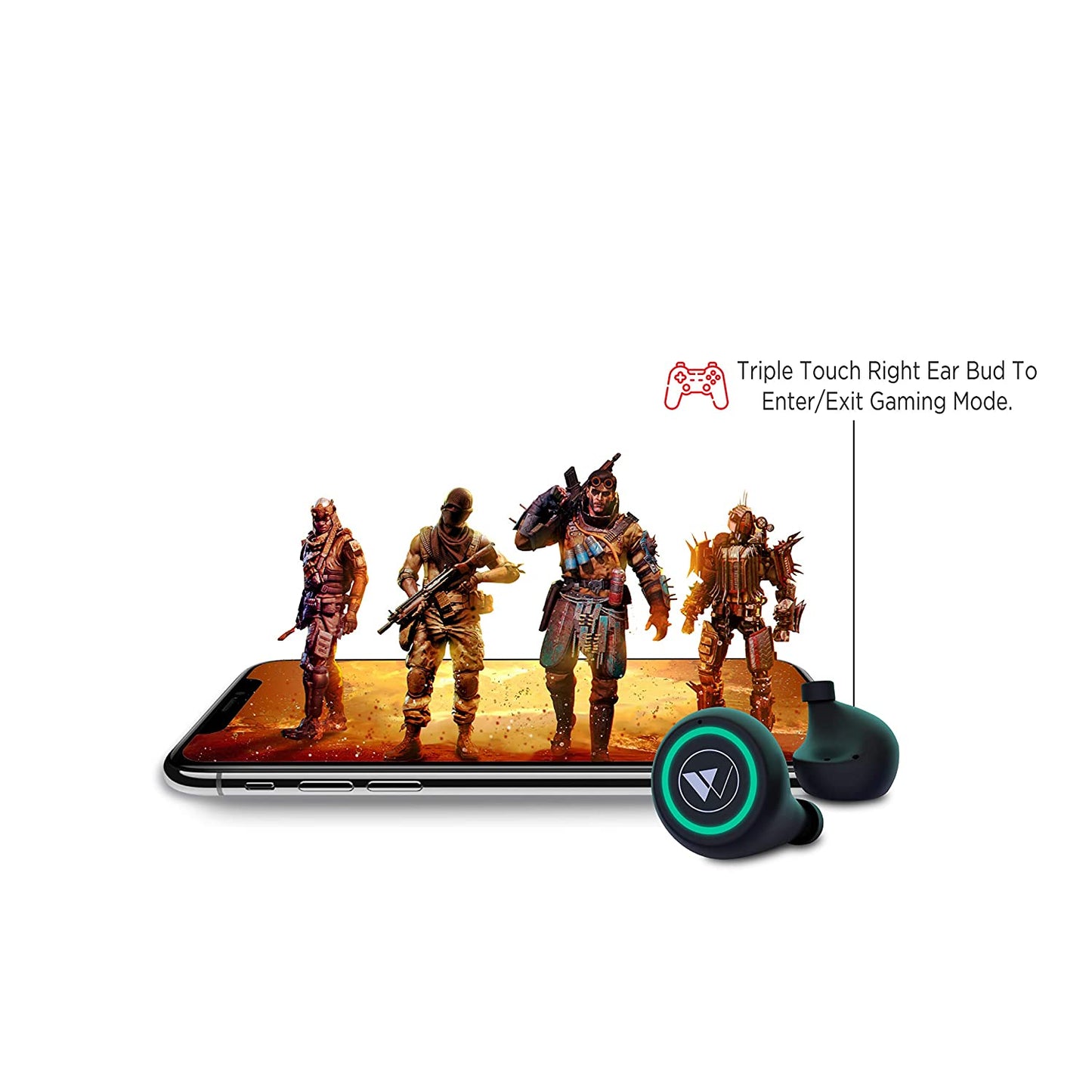 Wings PowerPods Upgraded 150 Hours Playtime (Black)