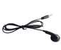 3.5mm Single Side Wired Earphone (Black)
