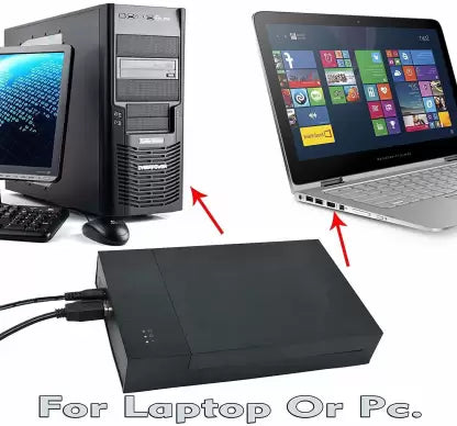 2IN1 USB 2.0 2.5"/3.5" HHD CASE 4TB TEST PASS Hard Disk Casing