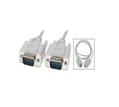 VGA Male to Male ,15-Pin Cable/Adapter for PC, Monitor, Projector, Laptop, TV, LCD/LED - 3M