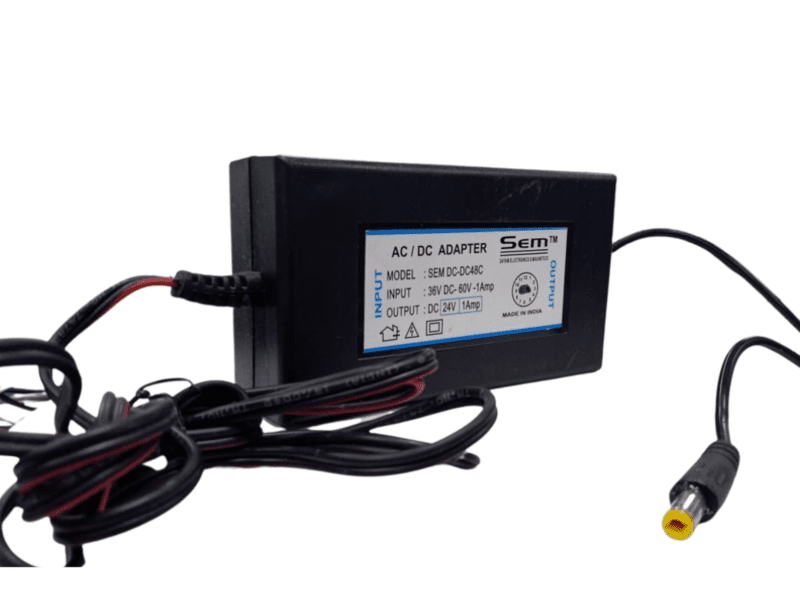 AC/DC Power Adapter 24V 1A High-Efficiency Power Supply for EV, LED, CCTV, and Industrial Devices