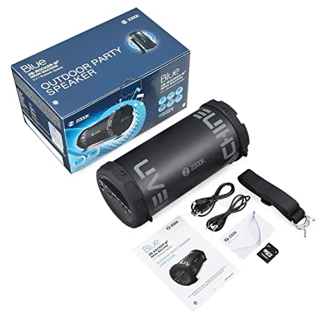 Zoook Rocker Mean Machine Bluetooth Party Speaker / 5-in-1 ( Without Box ) , Black