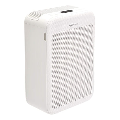 Amazon Basics Air Purifier with 5-layer Filtration and Air Quality Indicator (Activated_Carbon, White)
