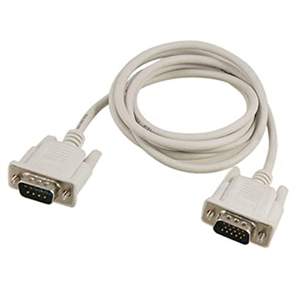 VGA Male to Male ,15-Pin Cable/Adapter for PC, Monitor, Projector, Laptop, TV, LCD/LED- 30Mtr (White)