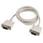 VGA Male to Male ,15-Pin Cable/Adapter for PC, Monitor, Projector, Laptop, TV, LCD/LED- 30Mtr (White)