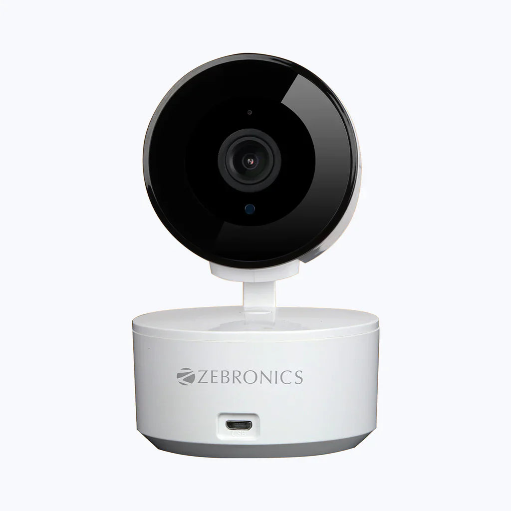Zebronics Zeb-Smart CAM 102 Smart WiFi PTZ Indoor Camera with Motion Detection, Day/Night Mode