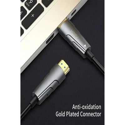 Fiber Optic HDMI Cable with Gold plated Connectors , 2.0/2.1 48Gbps ultra High-Speed Cable