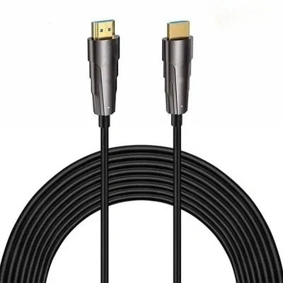 Fiber Optic HDMI Cable with Gold plated Connectors , 2.0/2.1 48Gbps ultra High-Speed Cable