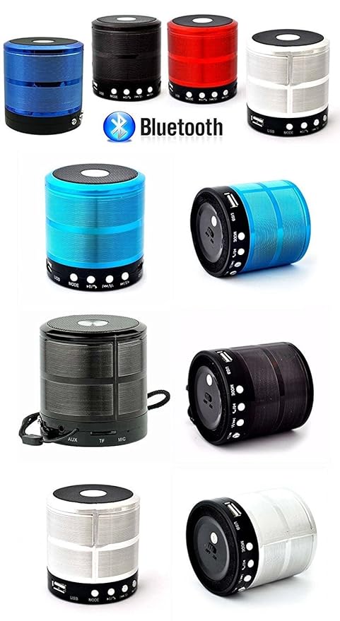 Wireless Bluetooth Speaker WS-887 (Black)