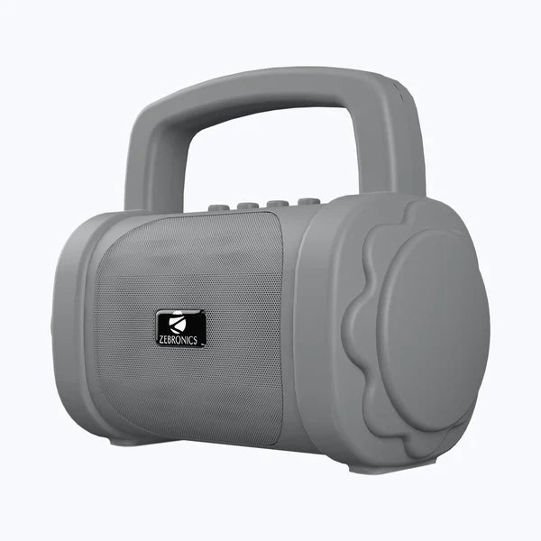 Zebronics Zeb-County 3 Portable Wireless Speaker Supporting Bluetooth v5.0, FM Radio, Call Function,USB/Micro SD Card Slot, 3.5mm