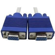 1 VGA Male to 2 VGA Female Video Splitter M/F - VGA Y Cable for Dual Display Setup