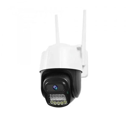 WiFi CCTV Camera | 3MP Outdoor PTZ Security Camera with OKAM App Support, WiFi + LAN Port, ONVIF Compatible, 12V Power Supply, Night Vision & Motion Detection