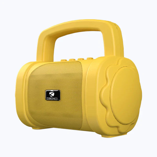 Zebronics Zeb-County 3 Portable Wireless Speaker Supporting Bluetooth v5.0, FM Radio, Call Function,USB/Micro SD Card Slot, 3.5mm