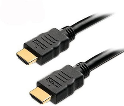 HDMI (Male-Male) Cable 1.4V High-Speed with Ethernet, 3D, Full HD 1080p and Audio Return for TV, PC, PlayStation, Gaming Monitor